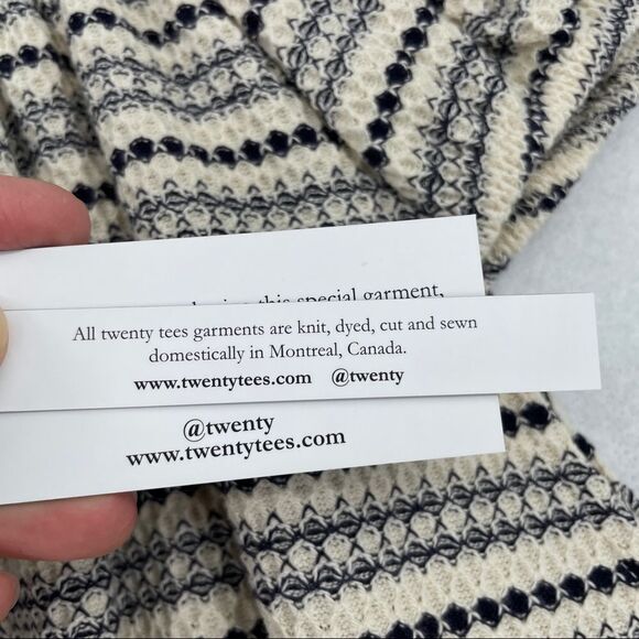 Twenty Anthropologie Elastic Waist Top NWT L - Picture 9 of 10